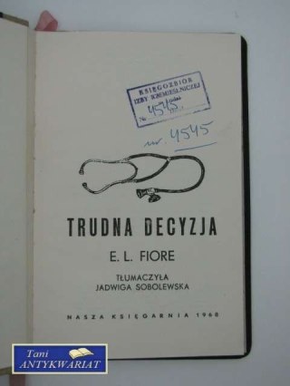 TRUDNA DECYZJA