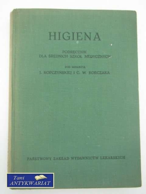 HIGIENA - Podręcznik dla średnich szkół medycznych HIGIENA - Podręcznik dla średnich szkół medycznych