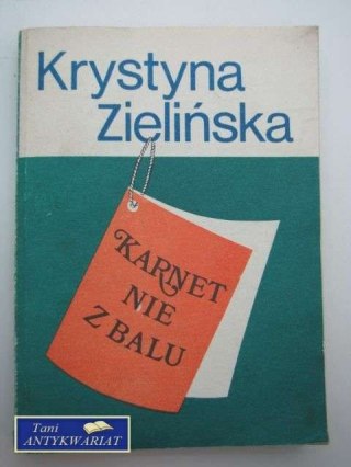 KARNET NIE Z BALU