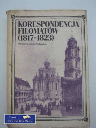 KORESPONDENCJA FILOMATÓW 1817-1823