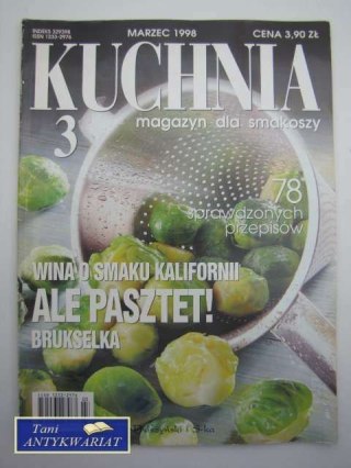 KUCHNIA MAGAZYN DLA SMAKOSZY MARZEC 1998