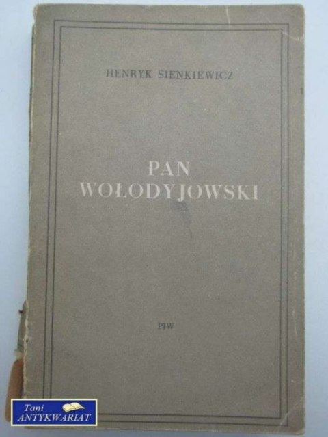 PAN WOŁODYJOWSKI