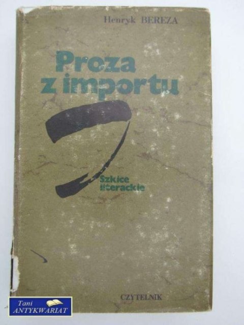 PROZA Z IMPORTU