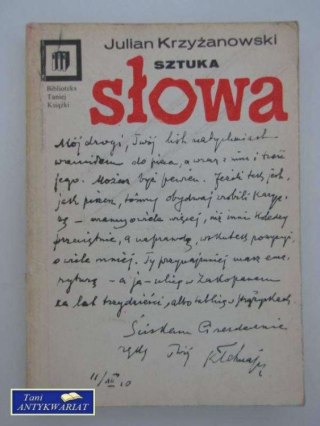 SZTUKA SŁOWA