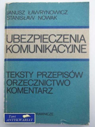 UBEZPIECZENIA KOMUNIKACYJNE