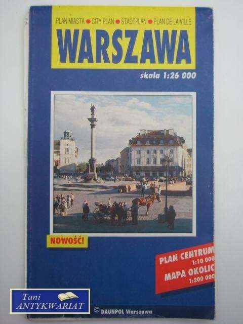 WARSZAWA PLAN MIASTA