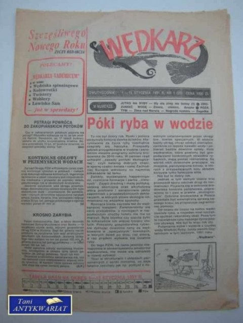 WĘDKARZ 1-15 STYCZNIA 1991