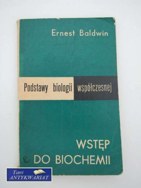 WSTĘP DO BIOCHEMII WSTĘP DO BIOCHEMII