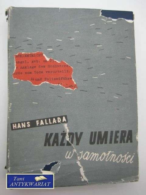 KAŻDY UMIERA W SAMOTNOŚCI