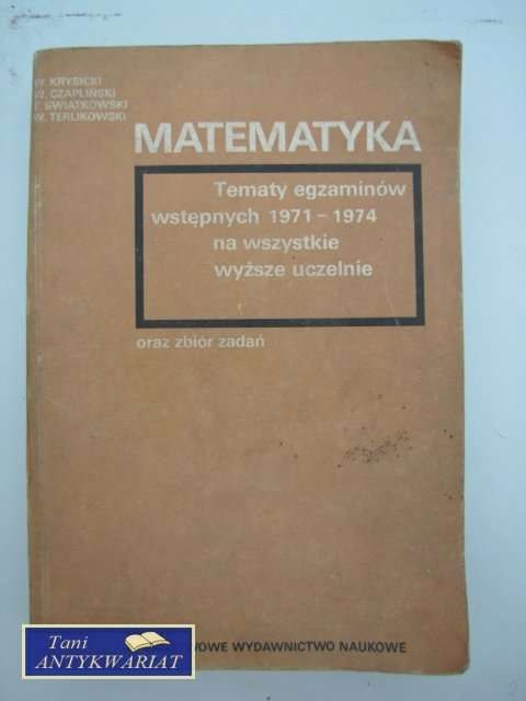 MATEMATYKA MATEMATYKA