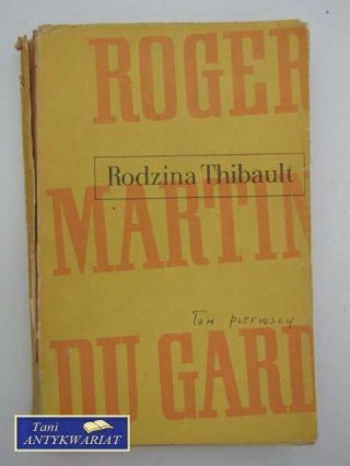 RODZINA THIBAULT TOM I