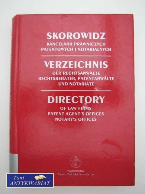 SKOROWIDZ KANCELARII PRAWNICZYCH PATENTOWYCH I NOTARIAL