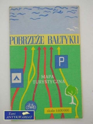 WYBRZEŻE BAŁTYKU MAPA TURYSTYCZNA