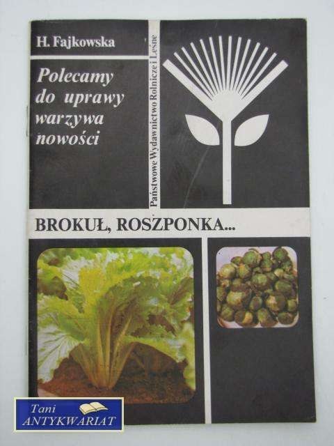 BROKUŁ, ROSZPUNKA