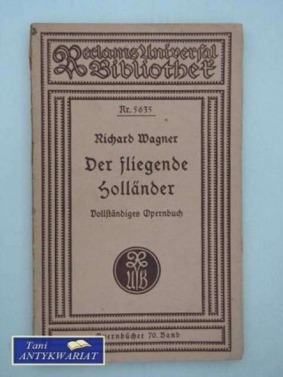 DER FLIEGENDE HOLLANDER