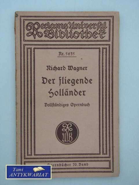 DER FLIEGENDE HOLLANDER