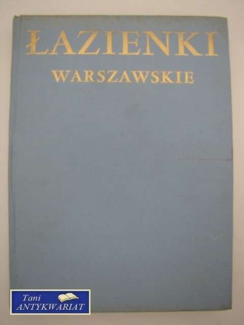 ŁAZIENKI WARSZAWSKIE ŁAZIENKI WARSZAWSKIE