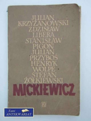 MICKIEWICZ SIEDEM ODCZYTÓW