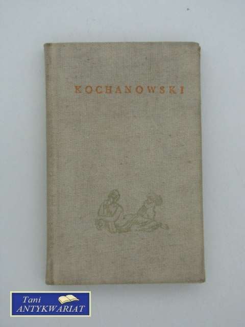 POECI POLSCY JAN KOCHANOWSKI