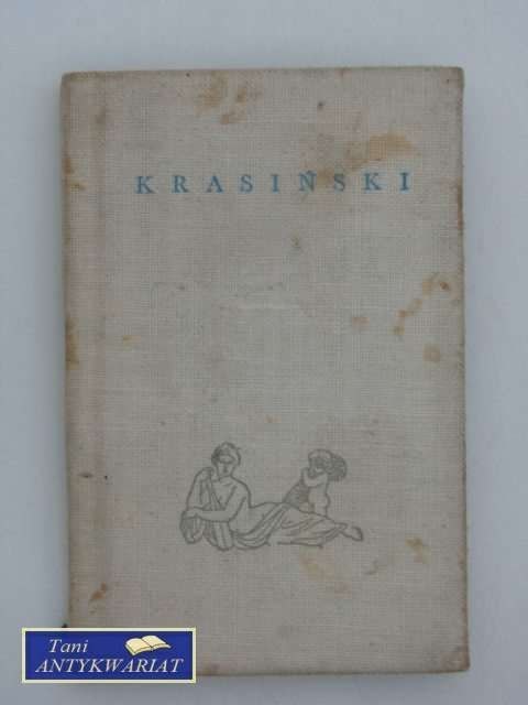POECI POLSCY ZYGMUNT KRASIŃSKI