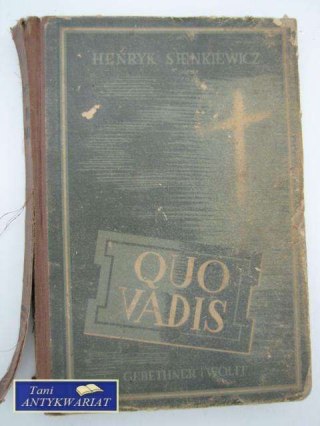 QUO VADIS wydanie z 1946 roku