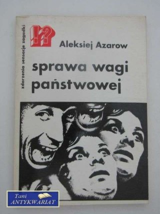 SPRAWA WAGI PAŃSTWOWEJ