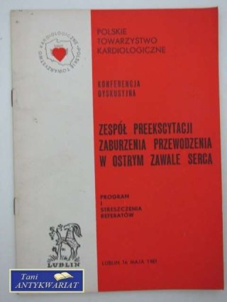 ZESPÓŁ PREEKSCYTACJI ZABURZENIA PRZEWODZENIA W OSTRYM