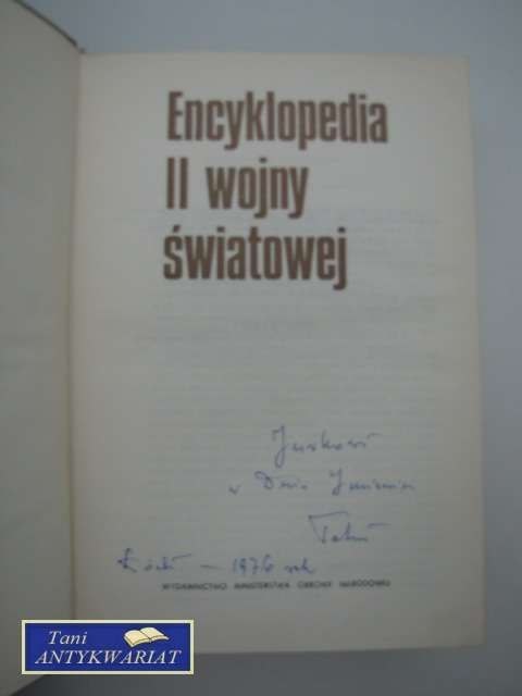 ENCYKLOPEDIA II WOJNY ŚWIATOWEJ