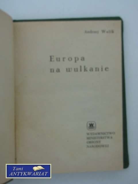 EUROPA NA WULKANIE