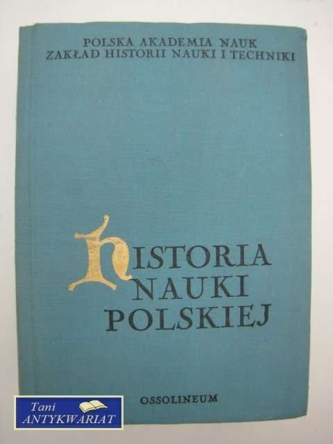 HISTORIA NAUKI POLSKIEJ