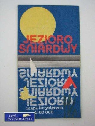 JEZIORO ŚNIARDWY MAPA TURYSTYCZNA