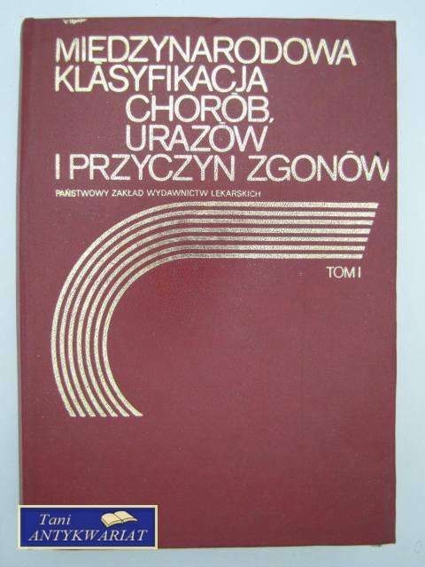 MIĘDZYNARODOWA KLASYFIKACJA CHORÓB, URAZÓW I PRZYCZYN Z