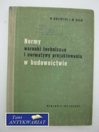 NORMY WARUNKI TECHNICZNE I NORMATYWY BUDOWANIA W BUDOWN