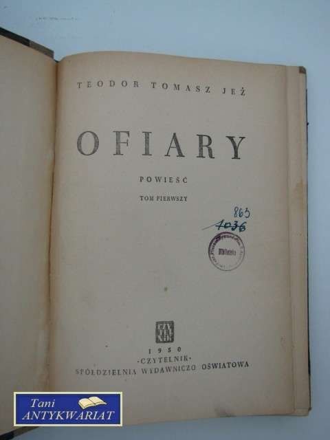 OFIARY - tom I