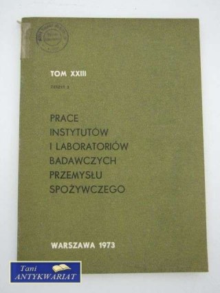 PRACE INSTYTUTÓW I LABORATORIÓW BADAWCZYCH...