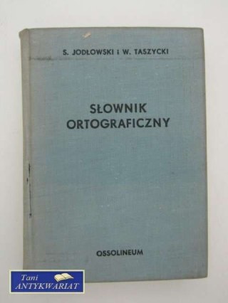 SŁOWNIK ORTOGRAFICZNY
