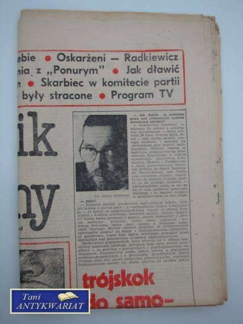 TYGODNIK KULTURALNY NR 46 - 12 listopada 1989