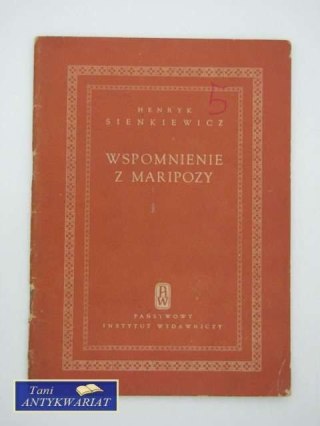 WSPOMNIENIA Z MARIPOZY