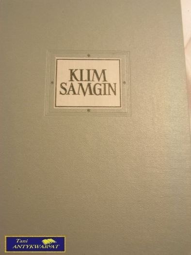 KLIM SAMGIN TOM II- MAKSYM GORKI