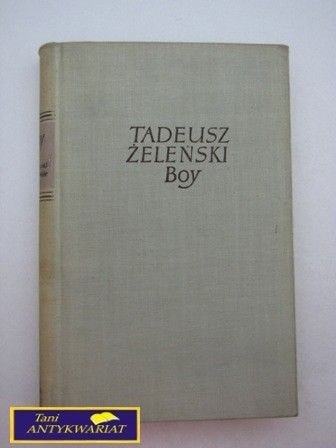 OBRACHUNKI FREDROWSKIE tom V T. Żeleński Boy