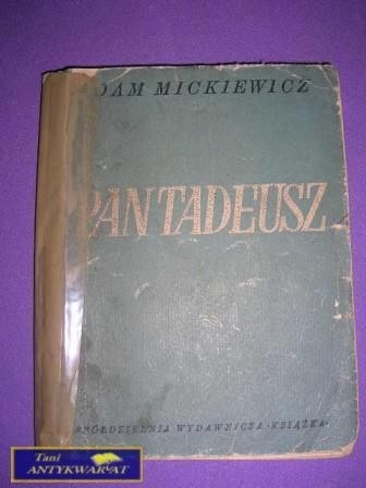 PAN TADEUSZ-Adam Mickiewicz