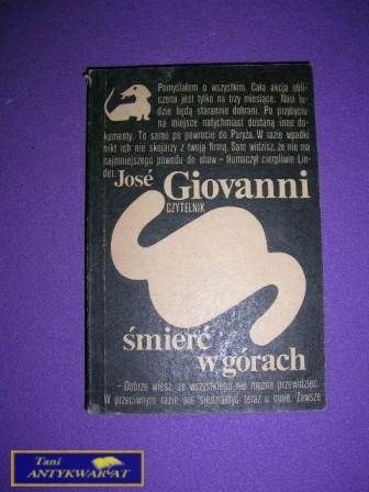 ŚMIERĆ W GÓRACH Jose Giovanni