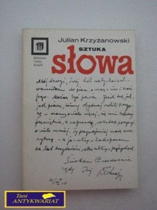 SZTUKA SŁOWA