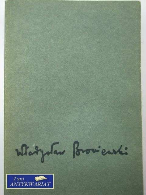 BRONIEWSKI: WIERSZE I POEMATY