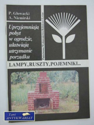 LAMPY, RUSZTY, POJEMNIKI