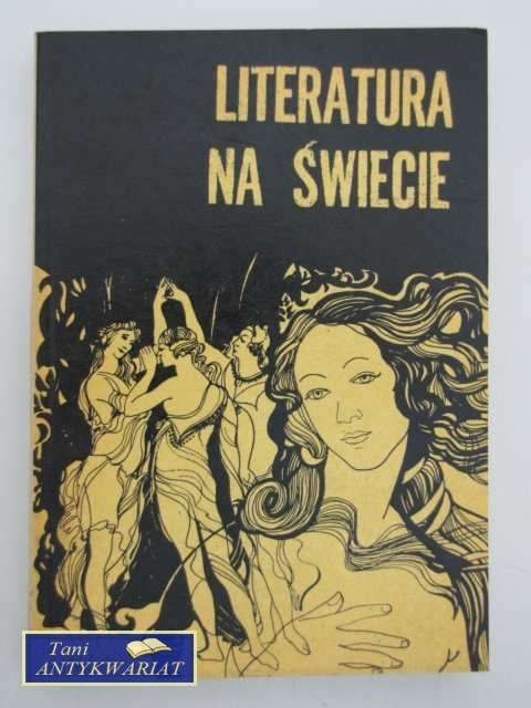 LITERATURA NA ŚWIECIE NR 4/165