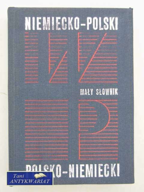 MAŁY SŁOWNIK POL-NIEM,NIEM-POL
