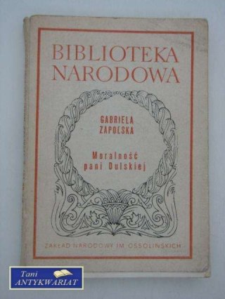 MORALNOŚĆ PANI DULSKIEJ