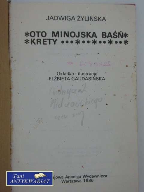 OTO MINOJSKA BAŚŃ, KRETY