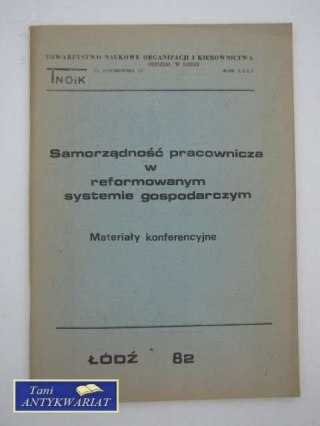 SAMORZĄDNOŚĆ PRACOWNICZA W REFORMOWANYM SYSTEMIE GOSPOD